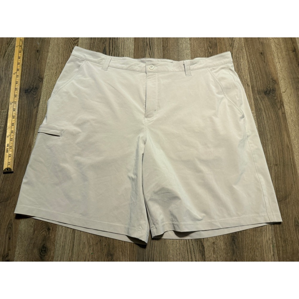 Columbia Sportswear Shorts Mens Size 44 Tan Cargo Hiking Shorts FM4602